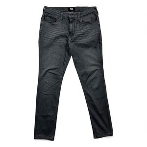 Paige Federal Jeans Men 30x28 Grey‎ Slim Straight Leg Front Whisker Denim Casual